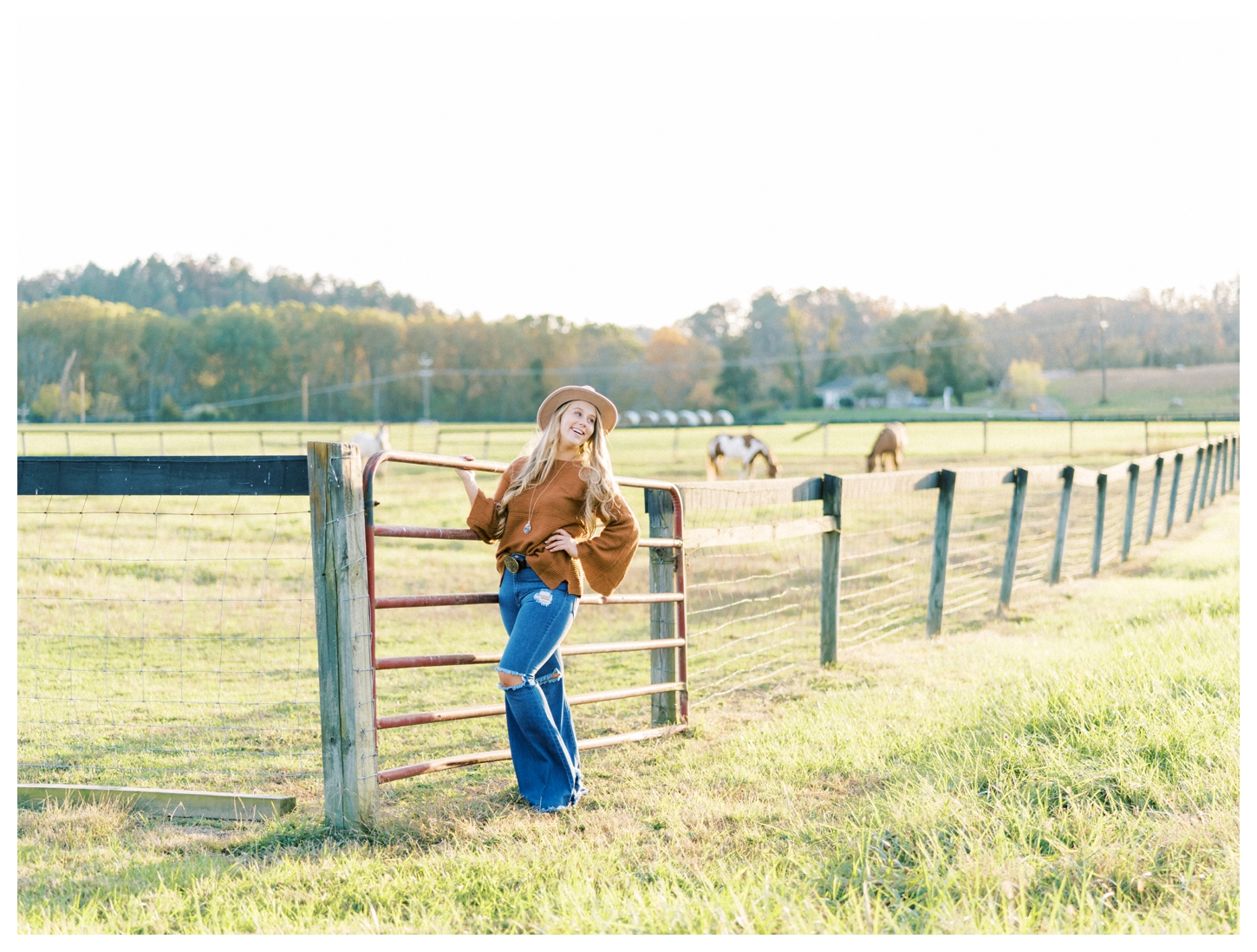 Hot Springs Virginia Senior Portrait Photographer