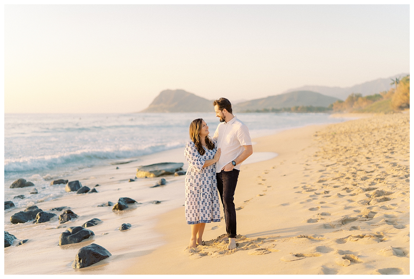 Honolulu Hawaii engagement photos