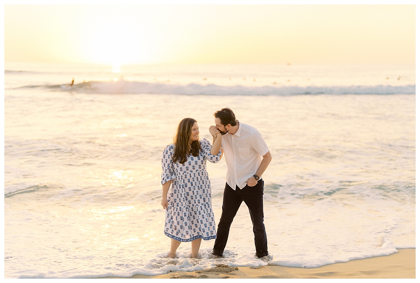 Oahu sunset couples photos