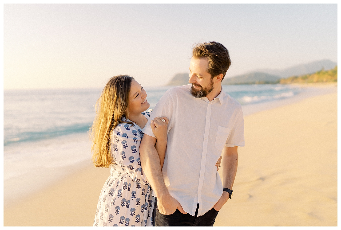 Honolulu Hawaii engagement photos