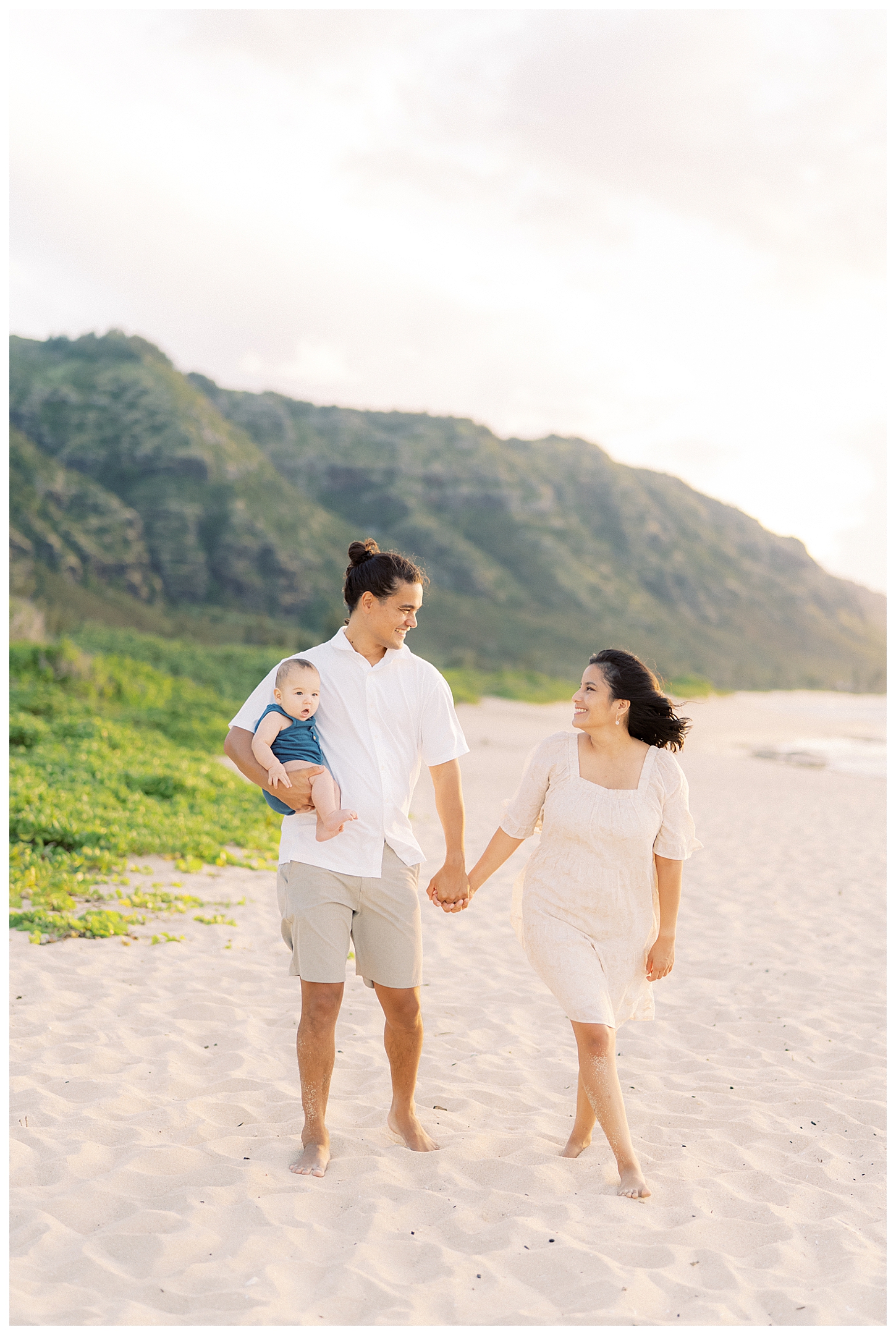 North Shore Oahu Hawaii Family Portrait Photographer