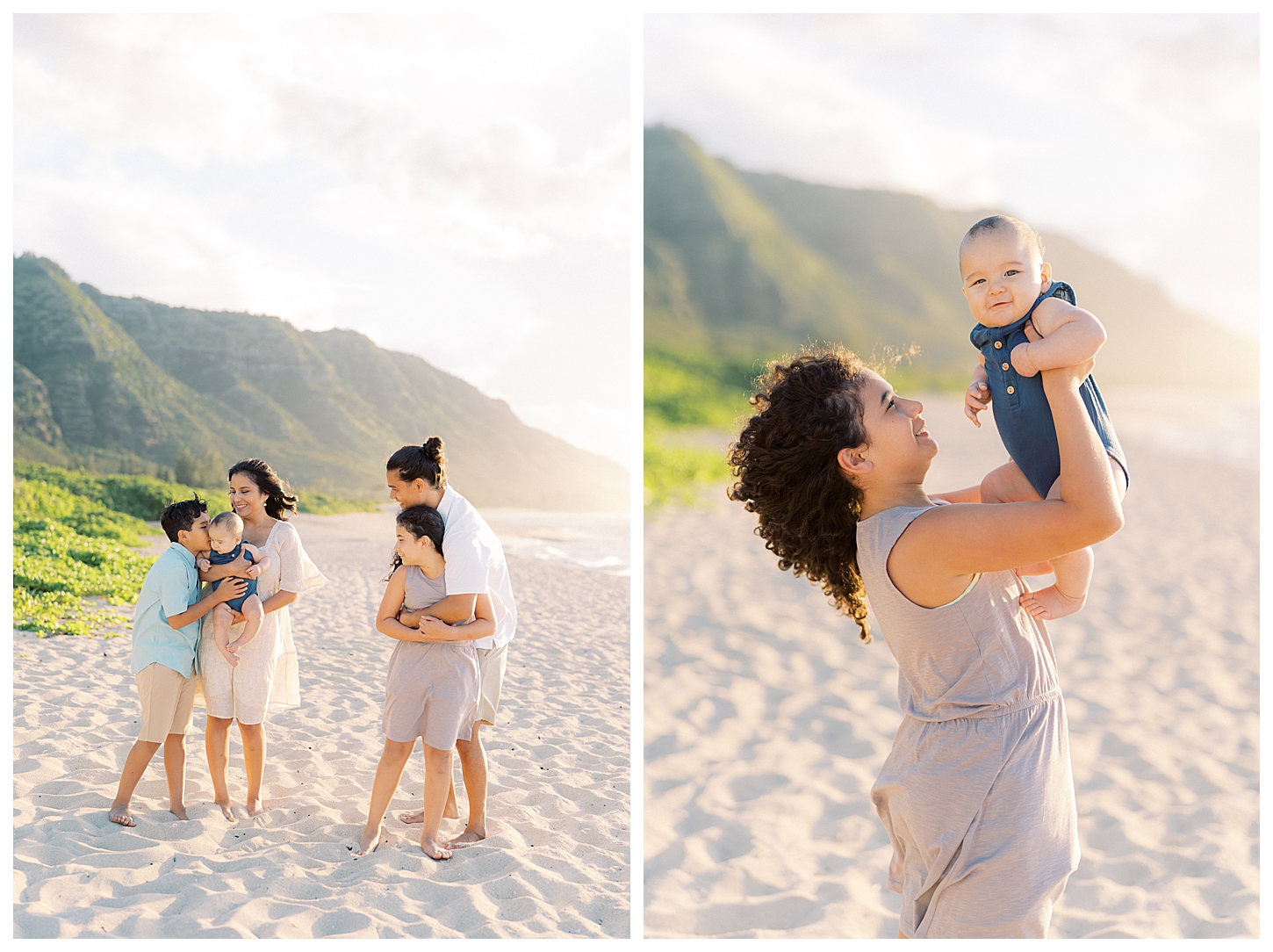 North Shore Oahu Hawaii Family Portrait Photographer